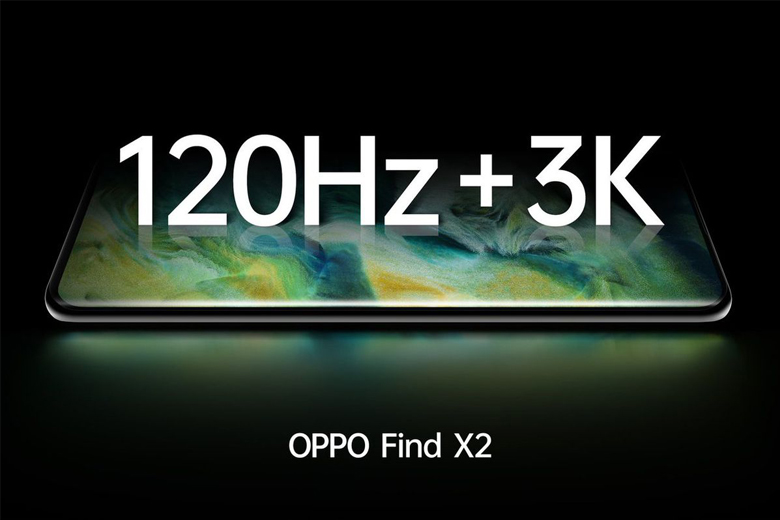 Màn hình Oppo Find X2 pro có độ làm mới cao