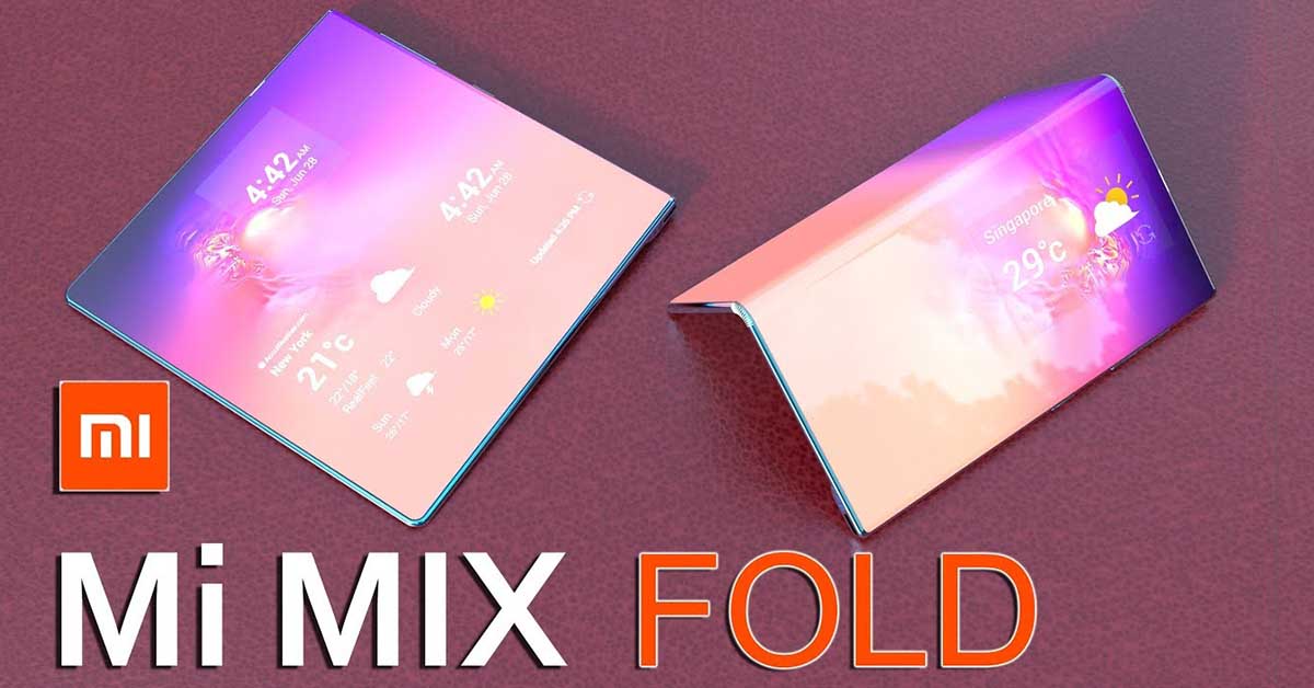 Mi Mix Fold bắt đầu xuất hiện với thiết kế tượng tự Huawei Mate X