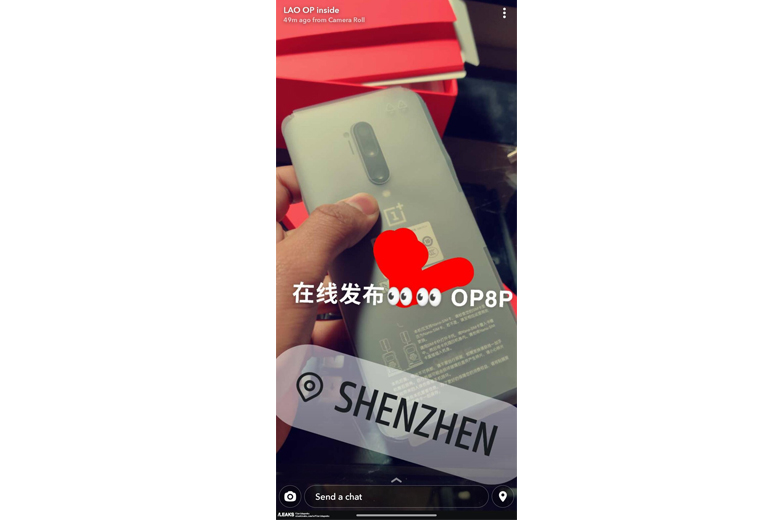 OnePlus 8 Pro lộ ảnh thực tế với ba camera ở mặt lưng