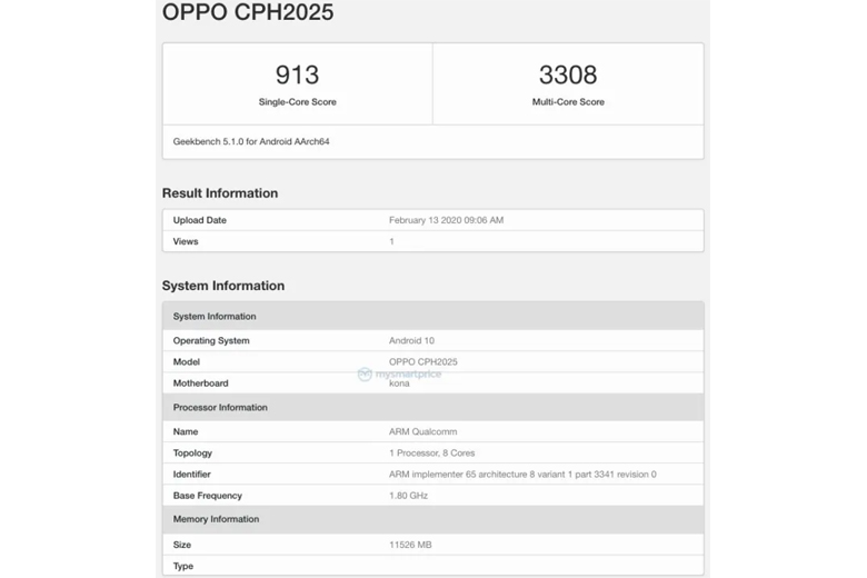 OPPO Find X2 Pro xuất hiện trên Geekbench với cấu hình khủng