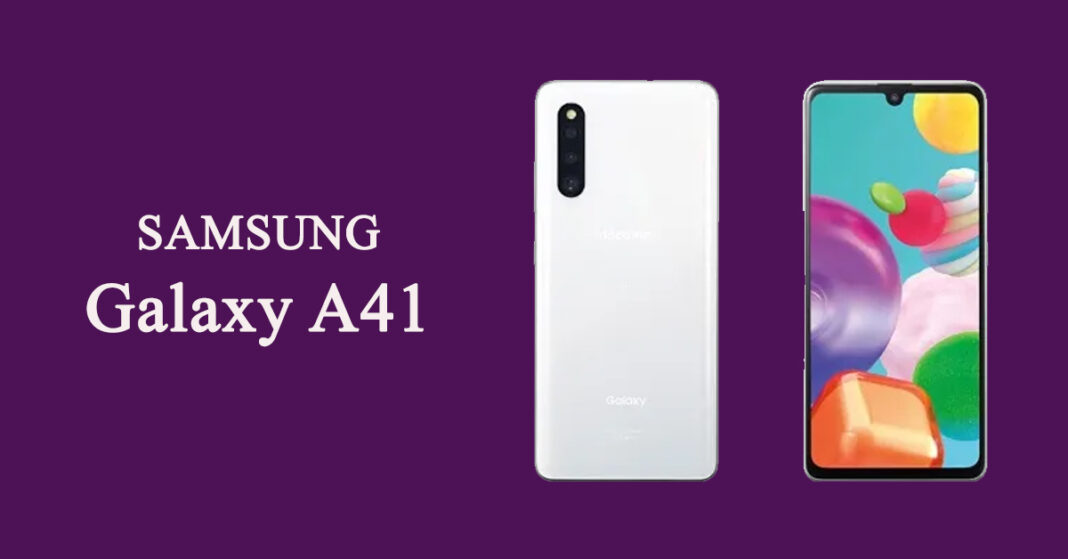 Samsung lặng lẽ ra mắt Galaxy A41: Màn hình 6.1 inch, camera sau 48MP, pin 3500mAh