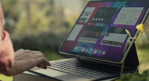 trên tay ipad pro 2020