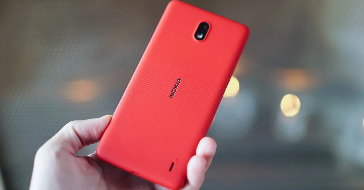 Nokia 1.3 rò rỉ hình ảnh cho thấy màn hình có tai thỏ và camera đơn phía sau