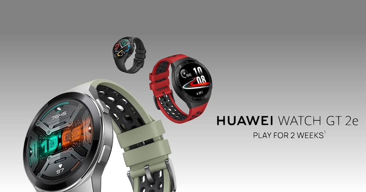 Huawei ra mắt đồng hồ thông minh Huawei Watch GT 2e và loa không dây Sound X