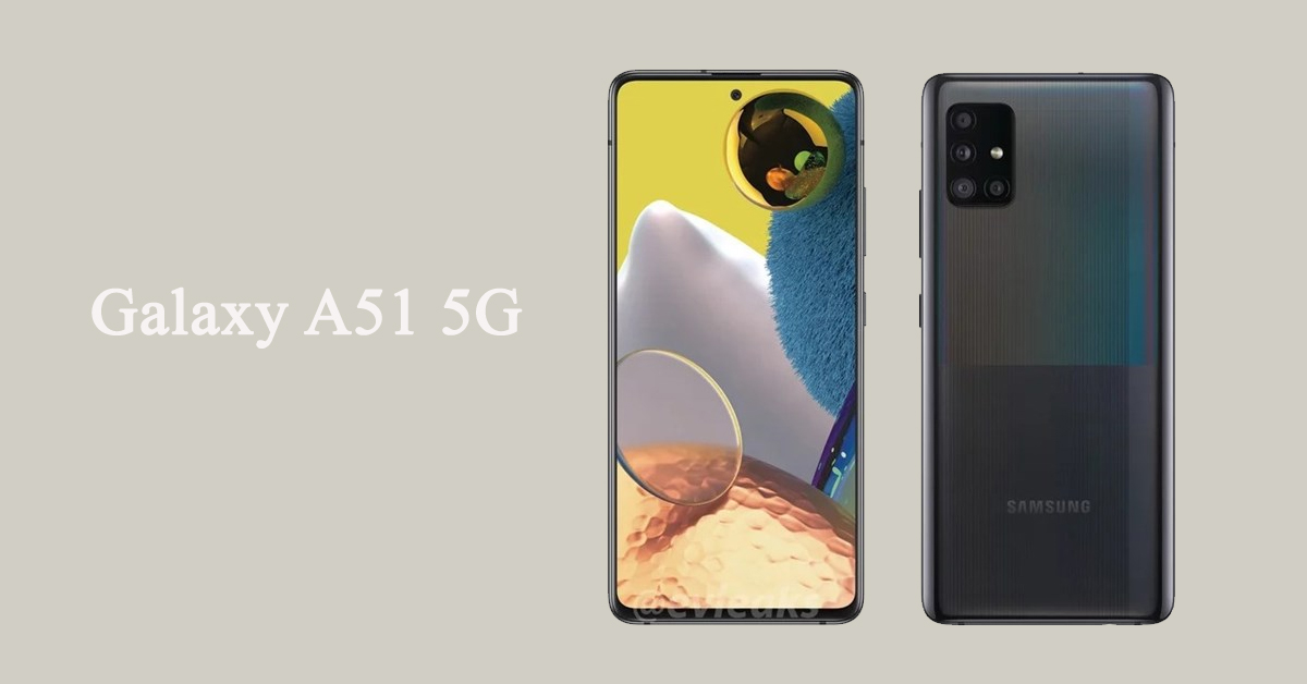 Galaxy A51 5G rò rỉ hình ảnh báo chí sắc nét với màn hình Infinity-O đẹp mắt