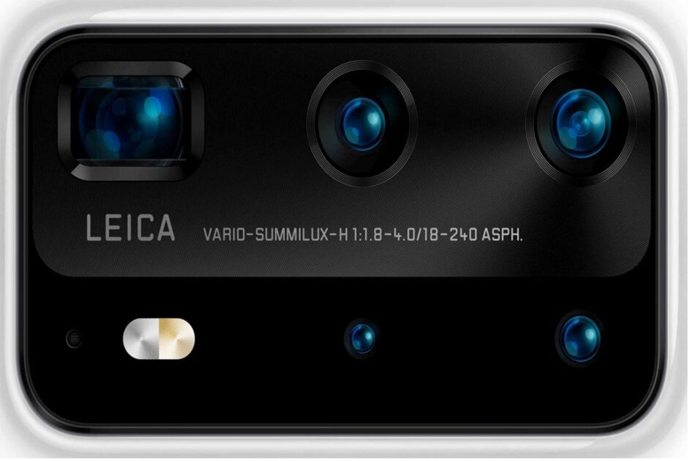 Huawei P40 Pro có hệ thống 5 camera ở phía sau.