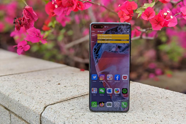 Trên tay và đánh giá nhanh Huawei P40 Pro: camera cấu hình khủng lên đến 50MP 8 mạt truoc huawei p40 pro didongviet