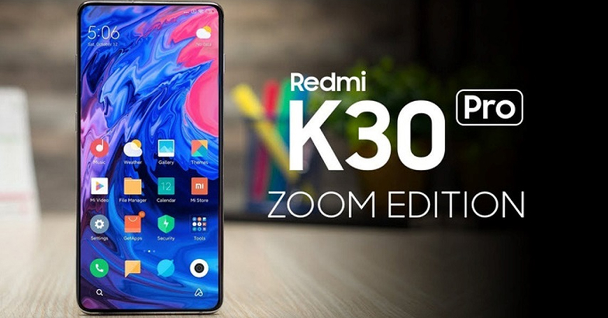 Redmi K30 Pro Zoom Edition lộ diện rõ nét trong ảnh báo chí chính thức