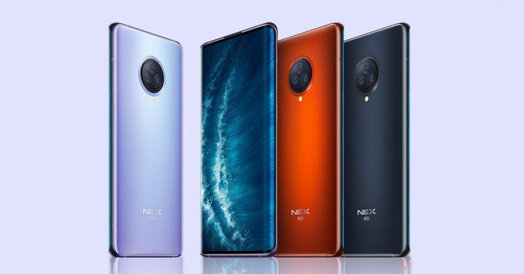 Vivo NEX 3S 5G ra mắt với màn hình kiểu thác nước, Snapdragon 865, camera 64MP