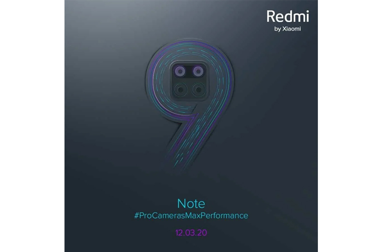 Redmi Note 9 sẽ được ra mắt vào ngày 12 tháng 3 tới đây.