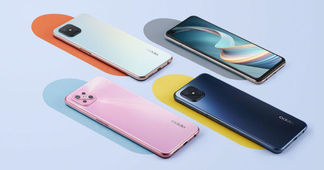 OPPO A92s lộ ảnh render chính thức, với 3 tùy chọn màu bắt mắt, hệ thống 4 camera sau