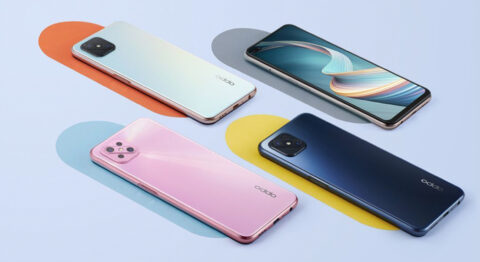 OPPO A92s lộ ảnh render chính thức, với 3 tùy chọn màu bắt mắt, hệ thống 4 camera sau