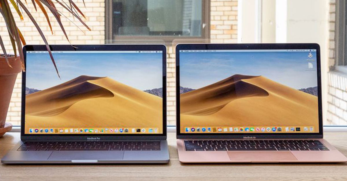 So sánh MacBook Air 2020 với MacBook Pro 2019 có gì khác biệt