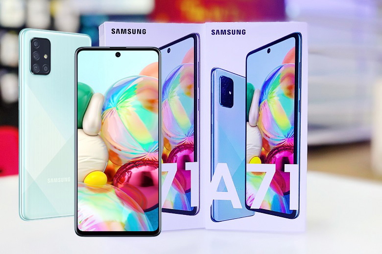 galaxy a71 có pin dung lượng cao