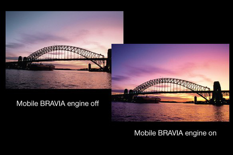 màn hình Mobile BRAVIA Engine