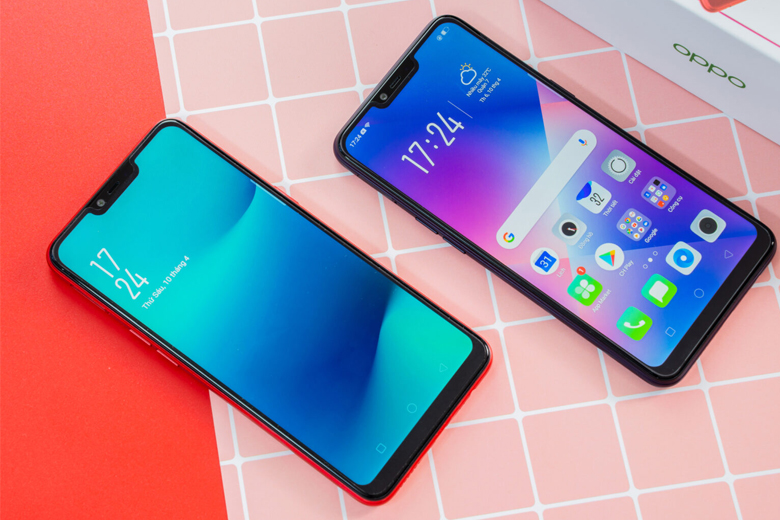 Oppo A12 được trang bị màn hình kích thước 6.22 inch