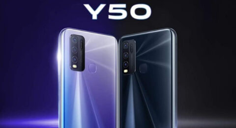 Vivo Y50 lộ diện toàn bộ thông tin: Màn hình Ultra O 6.53 inch, 4 camera sau, pin 5.000 mAh