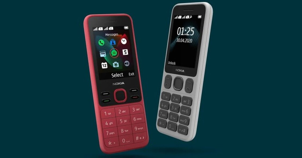 HMD Global trình làng 2 điện thoại giá rẻ Nokia 125 và Nokia 150, giá khoảng 600 ngàn đồng