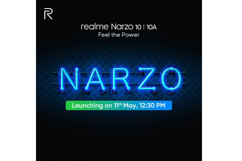 Realme Narzo 10 và Realme Narzo 10A sẽ trình làng vào ngày 11/5 tới đây