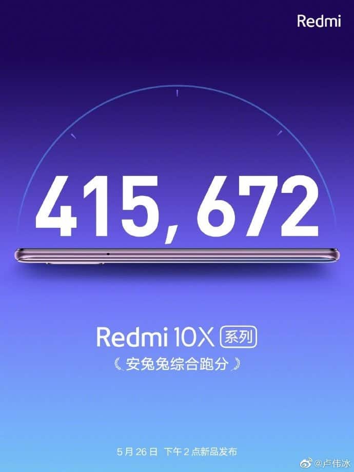 Xiaomi Redmi 10x có điểm AnTuTu ấn tượng