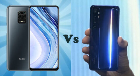 So sánh Xiaomi Mi Note 10 Lite với Redmi Note 9 Pro Max: Nên mua điện thoại nào của Xiaomi?