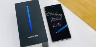 galaxy note 10 lite