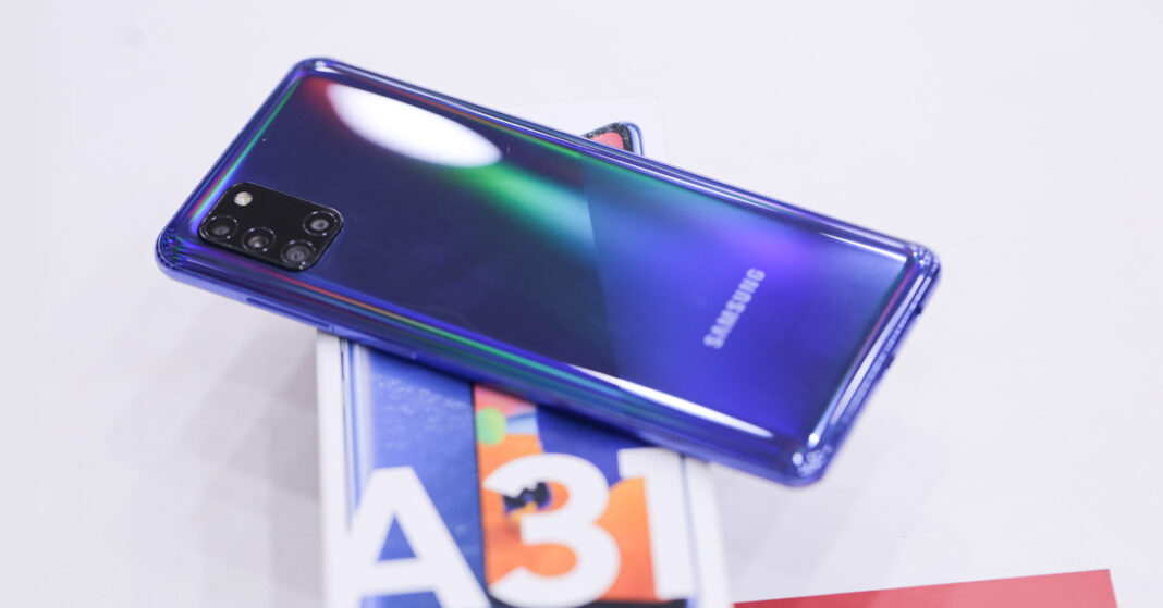 Trên tay Galaxy A31