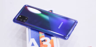 Trên tay Galaxy A31