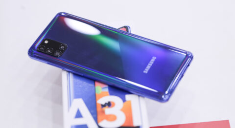 Trên tay Galaxy A31