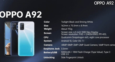Oppo A92