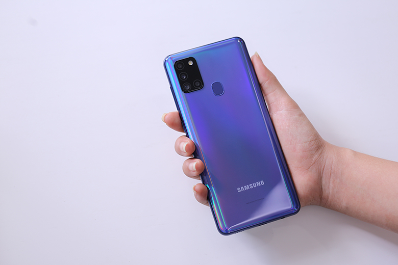 Galaxy A21s có kích thước màn hình 6.5 inch