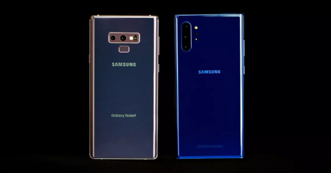 Note 9 với Galaxy Note 10 Plus