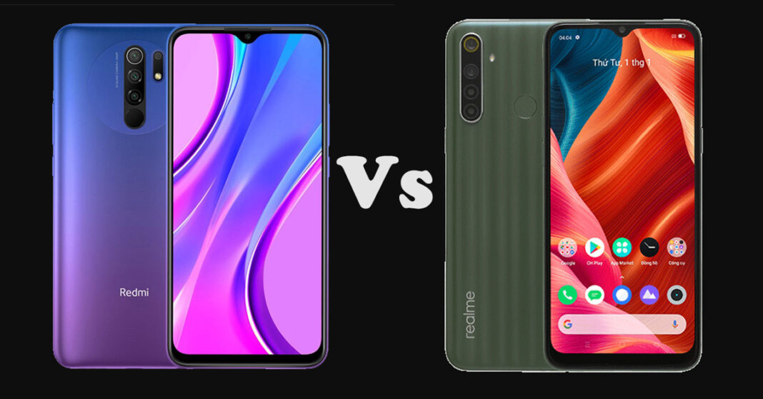 redmi 9 với realme 6i