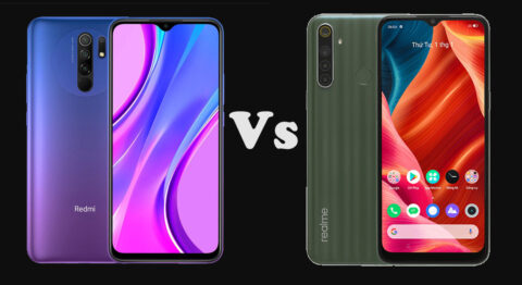 redmi 9 với realme 6i