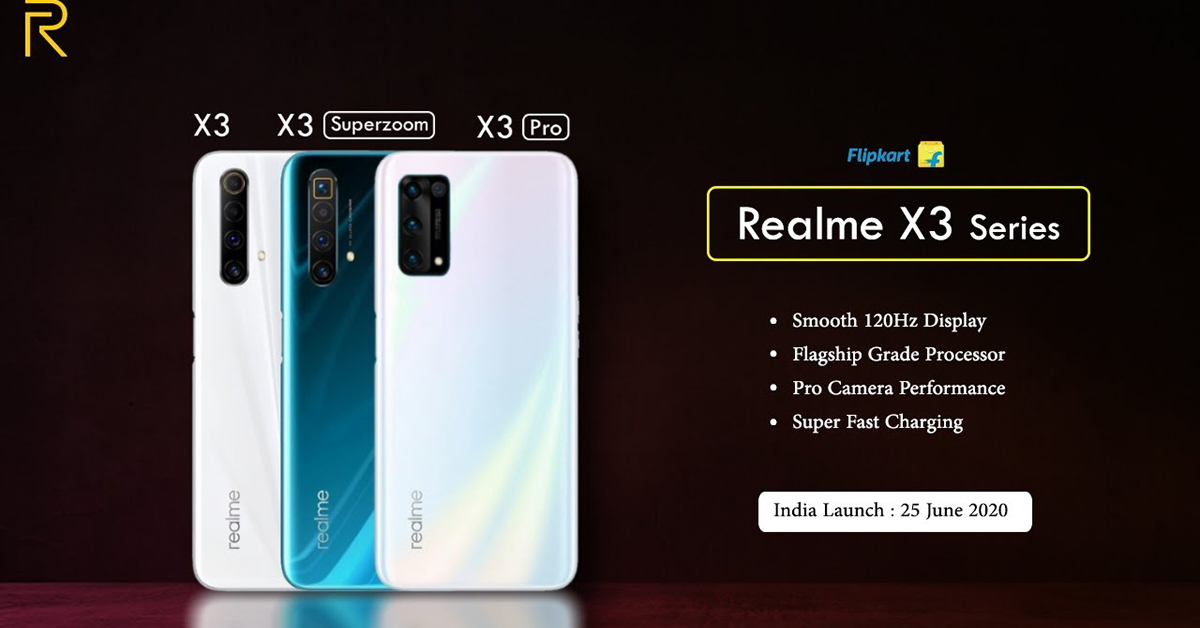 Realme X3 ra mắt với màn hình 120Hz, camera zoom 60x, Snapdragon 855+