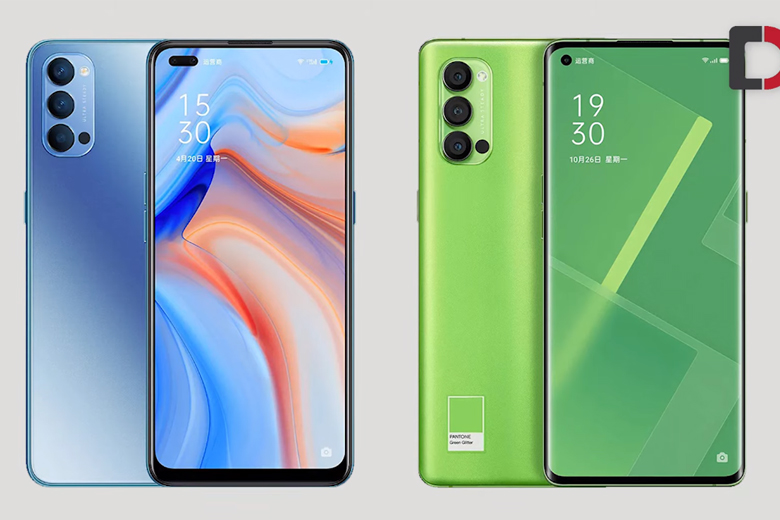 Thiết kế dòng Oppo Reno 4 series