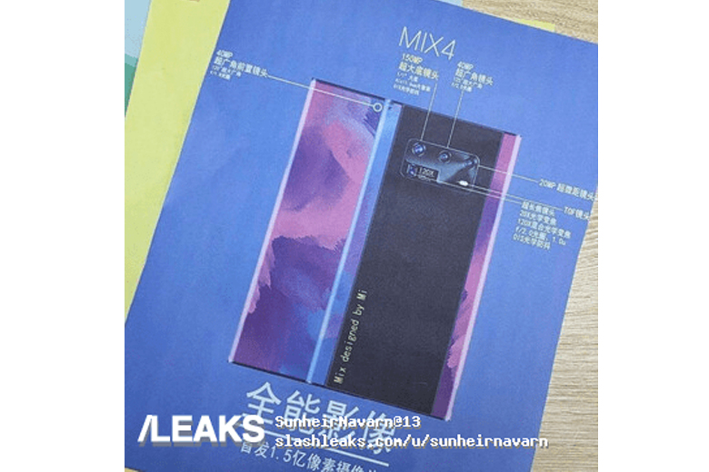 Xiaomi Mi MIX 4 lộ diện thiết kế trong hình ảnh rò rỉ mới nhất