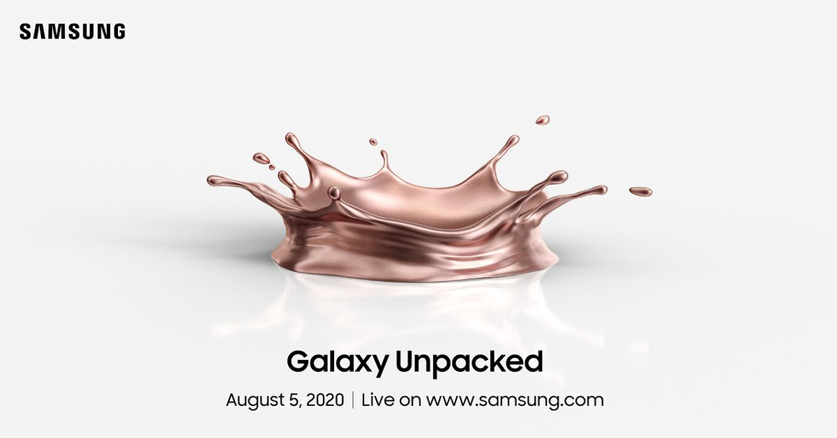 Samsung xác nhận sự kiện Galaxy Unpacked của công ty sẽ được diễn ra vào ngày 5 tháng 8