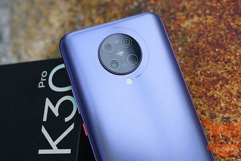 Cụm camera độc đáo của Redmi K30 Pro