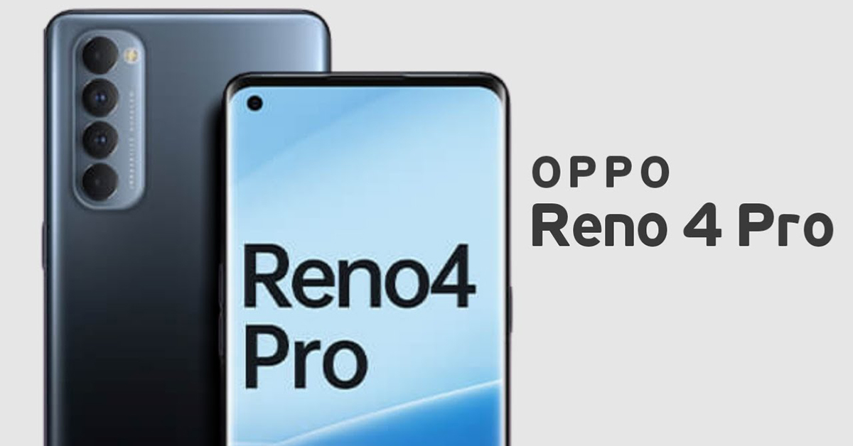 Oppo Reno4 Pro rò rỉ render cho thấy màn hình cong và cụm camera sau
