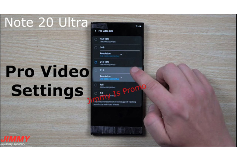  Galaxy Note 20 Ultra lộ nhiều tính năng mới trong video rò rỉ