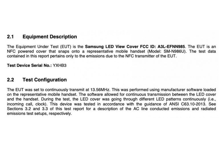 FCC cũng kiểm tra bút S-Pen vẫn sử dụng Bluetooth để kết nối với dòng Galaxy Note 20