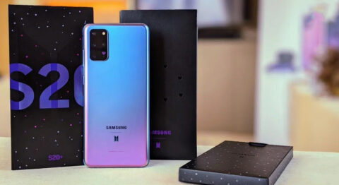 Cận cảnh Samsung Galaxy S20 Plus BTS Edition: Thiết kế đẹp mắt, giá 24,99 Triệu