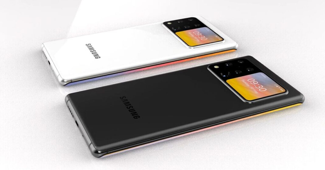 Chiêm ngưỡng concept Galaxy S30 Ultra với thiết kế đẹp mắt, màn hình phụ, 5 camera sau