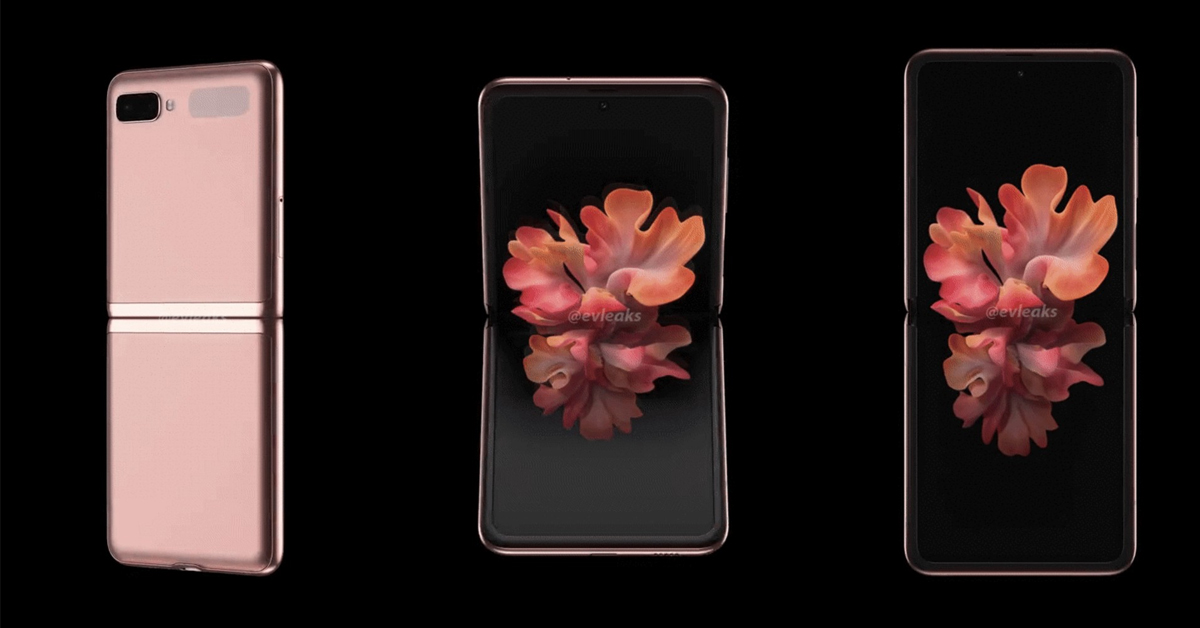 Samsung Galaxy Z Flip 5G lộ ảnh thiết kế cùng màu Mystic Bronze đẹp mắt