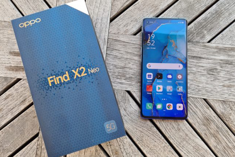 Điện thoại Oppo Find X2 Neo có thiết kế đẹp mắt