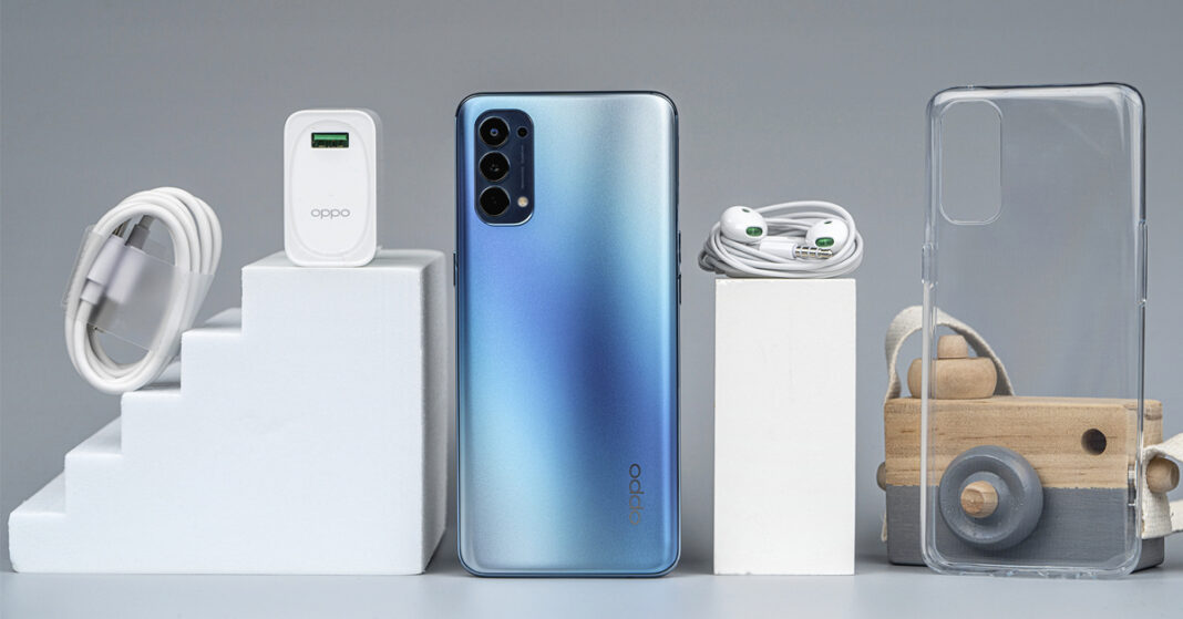 Cận cảnh Oppo Reno 4: Thiết kế đẹp mắt, 4 camera, sạc nhanh VOOC 4.0