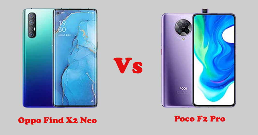 poco f2 pro với find x2 neo