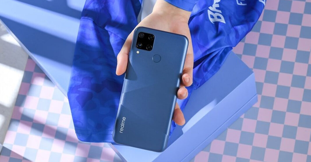 Realme C15 ra mắt: 4 camera sau, pin 6.000 mAh, hỗ trợ sạc nhanh 18W