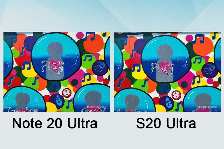 So sánh camera Samsung Galaxy Note 20 Ultra và Galaxy S20 Ultra colổe